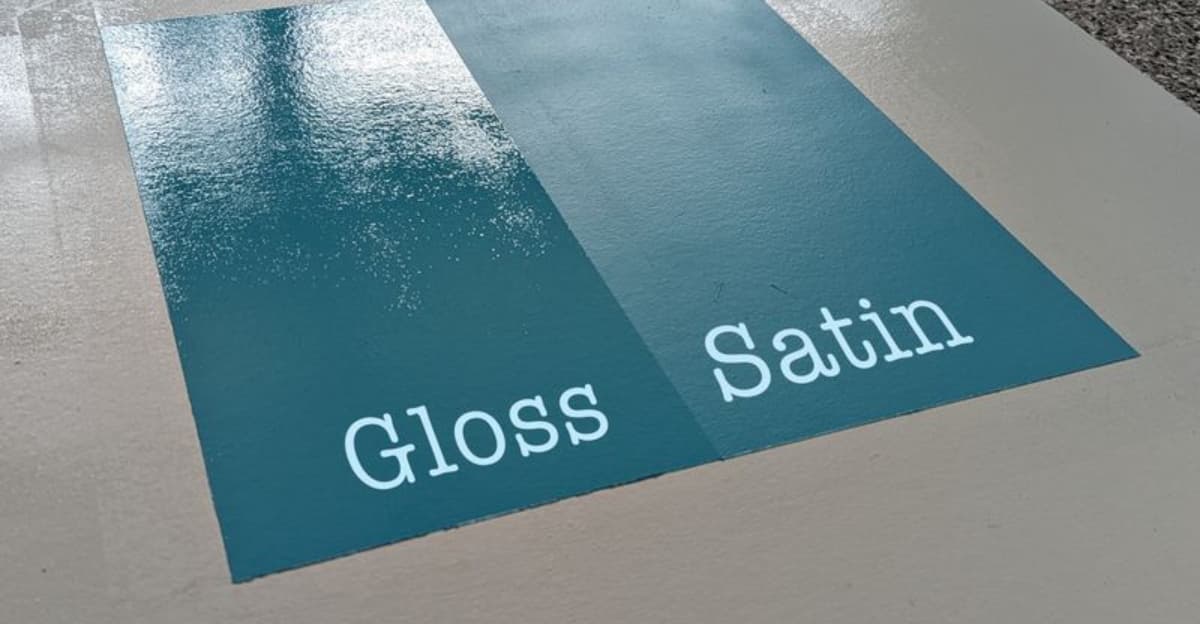 semi gloss paint
